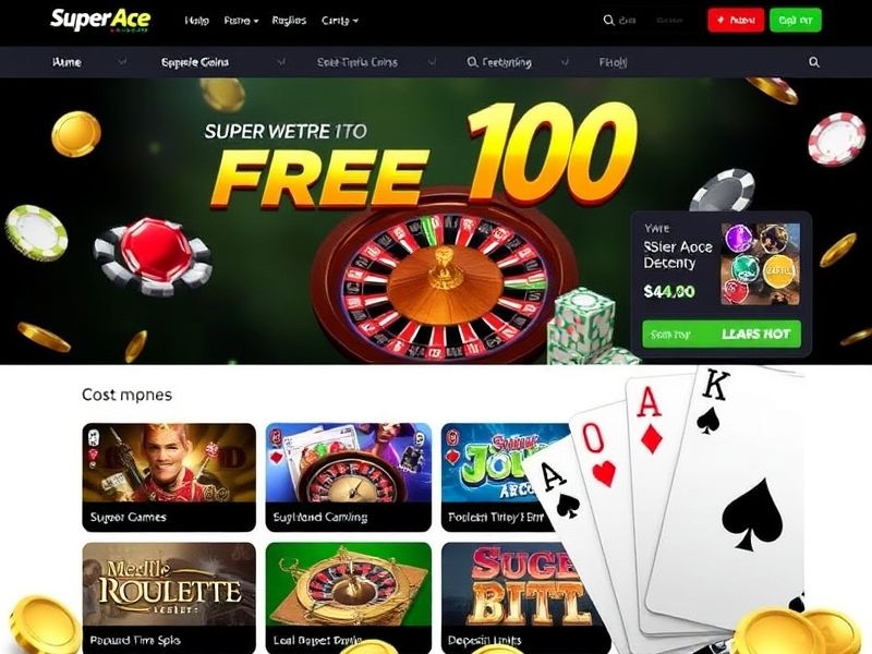 Welcome to Super Ace Free 100, your trusted destination for top-tier online gambling. Claim your 100 free spins, explore real-money casino games, and access exclusive promotions on SuperAceFree100.com.